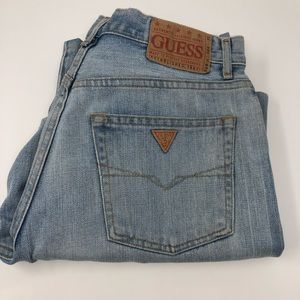 Vintage Guess jeans light wash oversized 31x30